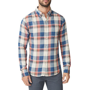 Washed Button Down Shirt - Brushed Somerset Check