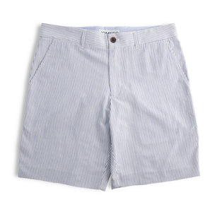 Midwoods - Navy Seersucker Shorts