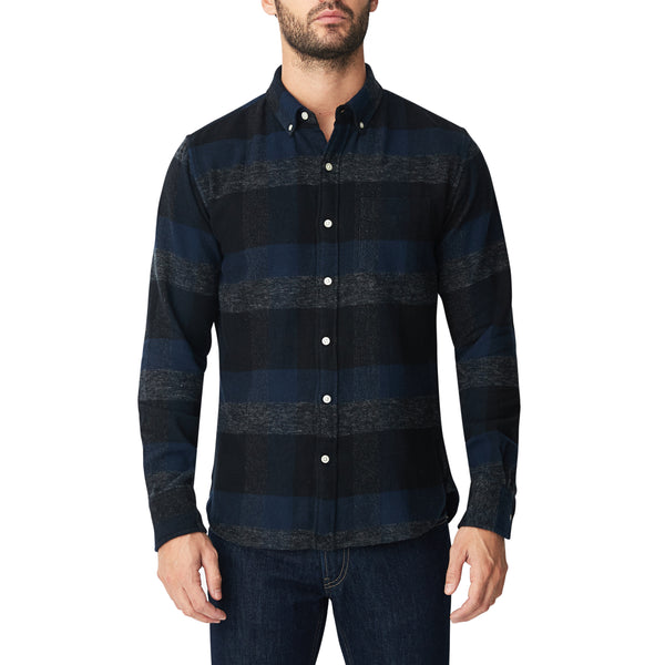 Japanese Shaggy Flannel Shirt - Wayside Check - Jomers
