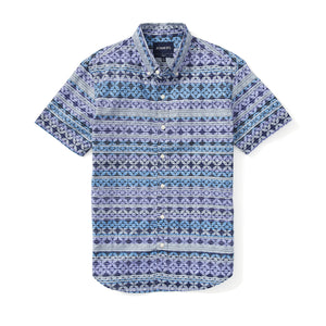 Italian Short Sleeve Shirt - Amalfi Print