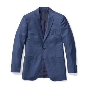 Murray - Blue Sharkskin Italian Wool Suit