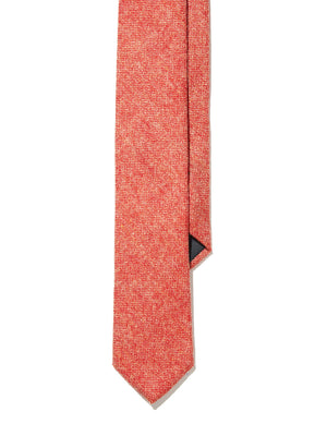 Wool Tie - English Red Donegal