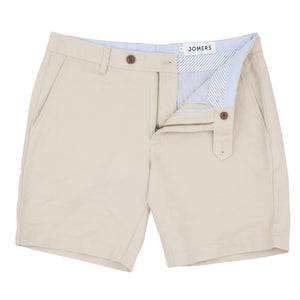 Herkimer - Khaki Irish Linen Cotton Shorts
