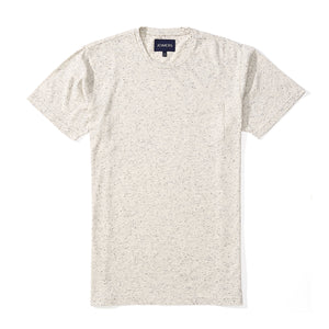 Washed Tee - Speckled Heather Gray