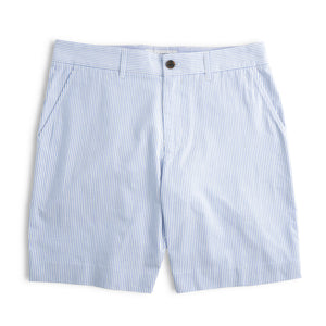 Midwoods - Light Blue Seersucker Shorts