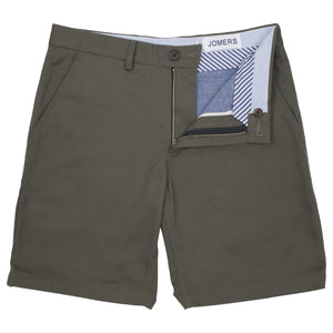 Winthrop - Brushed Olive Military Twill Shorts
