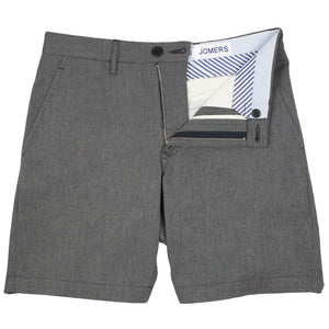Cromwell - Grey Lightweight Homespun Shorts