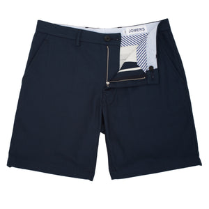 Longwood - Navy Herringbone Shorts