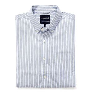 Washed Button Down Shirt - Kingsbridge Stripe