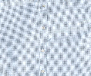 Joshua  - Light Blue Dot Short Sleeve Shirt
