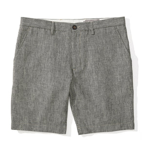 Wexford - Houndstooth Linen Cotton Shorts