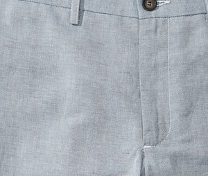 Lenox - Light Blue Herringbone Shorts