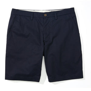 Parris - Navy Super Fine Twill Shorts