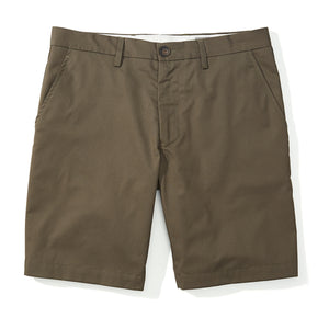 Beaufort - Olive Super Fine Twill Shorts