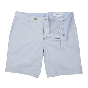 Barton - Blue Oxford Shorts