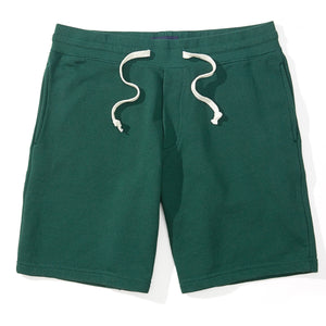 Declan - Forest Green French Terry Sweat Shorts