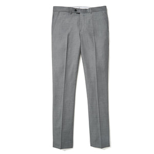 Lancaster (Slim) - Medium Gray Twill Vitale Barberis Canonico Dress Pants