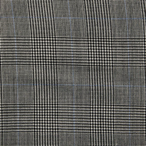Italian Wool Dress Pants - Gray Plaid