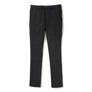 Italian Wool Dress Pants - Grey Check