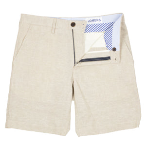 Dyer - Khaki Woven Lightweight Cotton Shorts