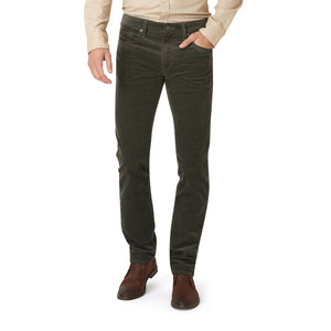French Corders 5 Pocket Pant - Olive
