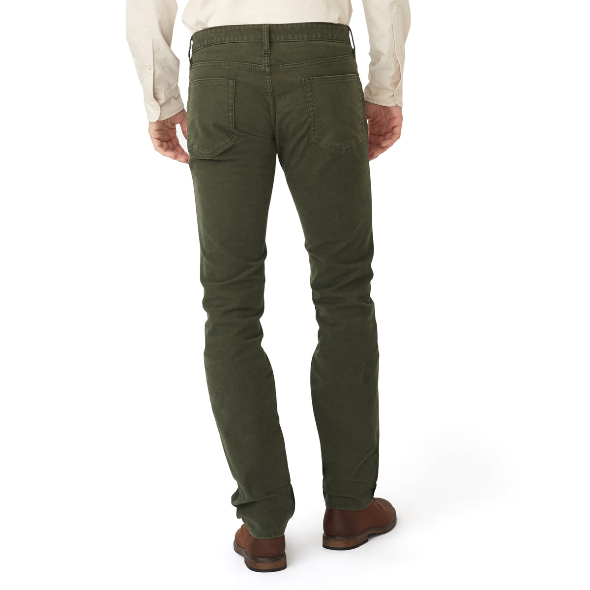 Italian Moleskin Pant - Moss - Jomers