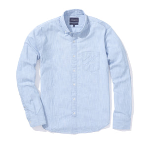Cliff (Slim) - Light Wash Chambray Button Down