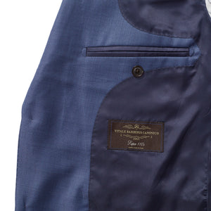 Murray - Blue Sharkskin Italian Wool Suit